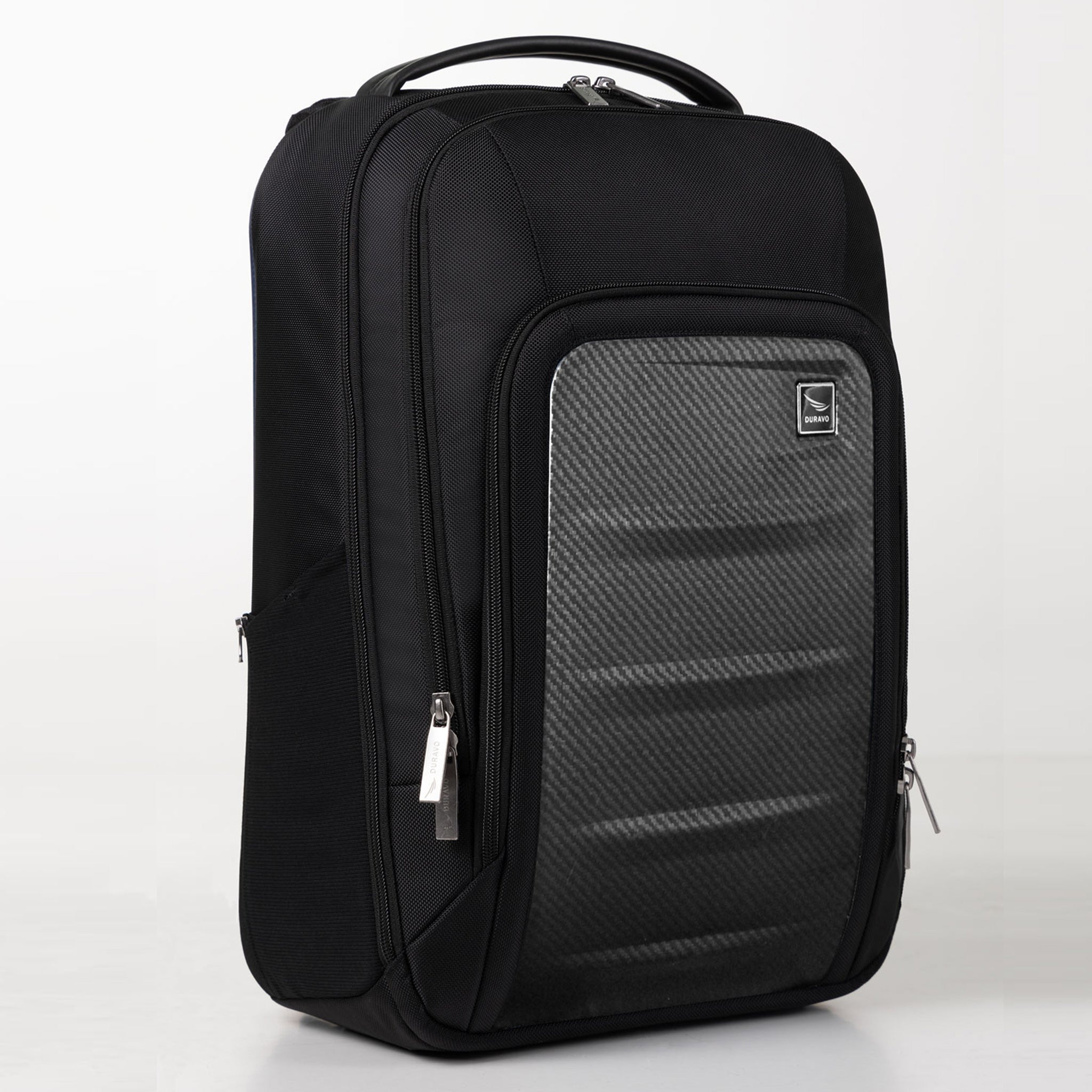 backpack to fit laptop Duravo Venture Full Travel Backpack (25L) Flexshell in Brown