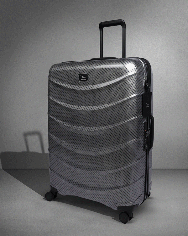 Adventurer Checked Luggage & Check-In Travel Set - Premium 2-Piece Luggage Bundle