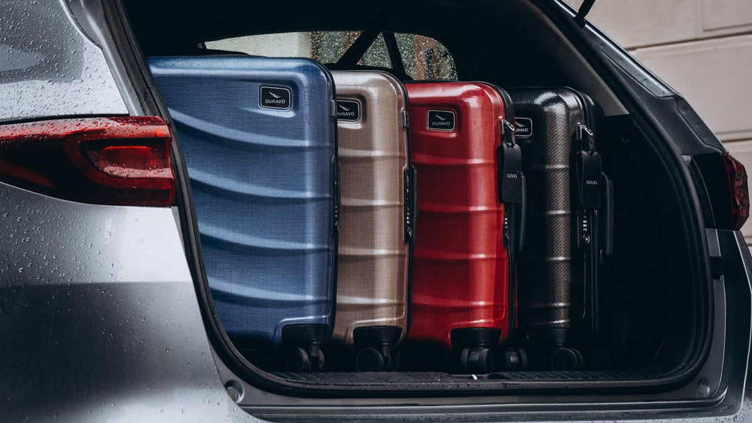 Adventurer Checked Luggage & Check-In Travel Set - Premium 2-Piece Luggage Bundle