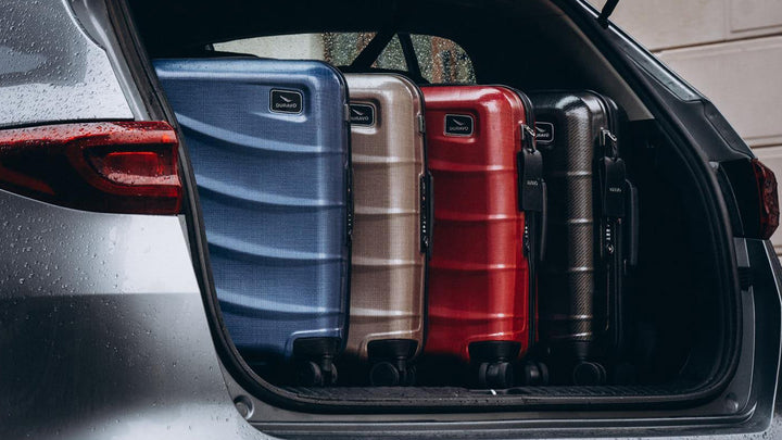 Adventurer Checked Luggage & Check-In Travel Set - Premium 2-Piece Luggage Bundle