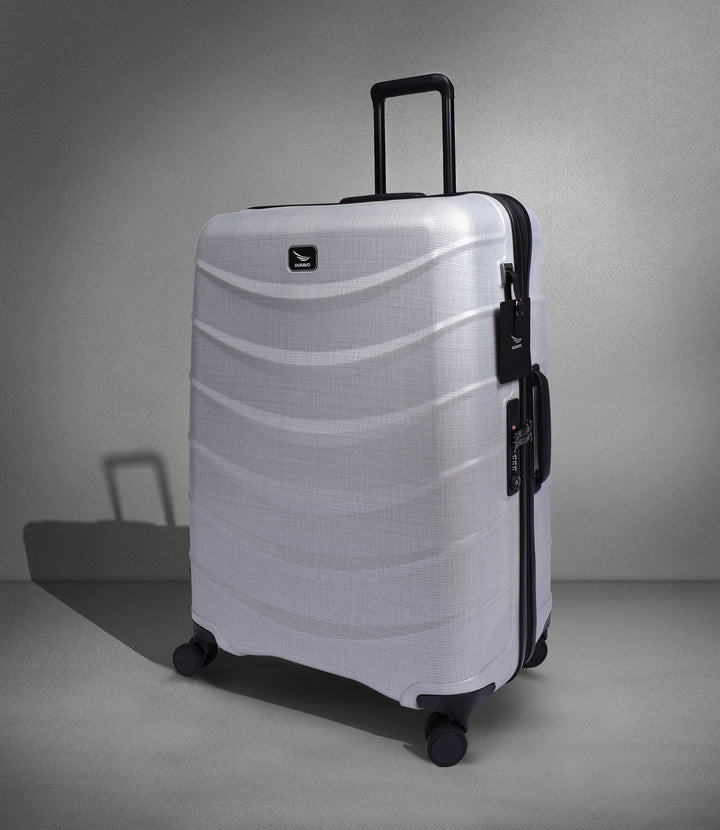 Adventurer Checked Luggage & Check-In Travel Set - Premium 2-Piece Luggage Bundle
