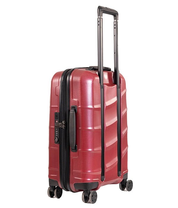 Aventurer Red Travel Set - Expandable Carry-On Luggage with Venture Full Backpack