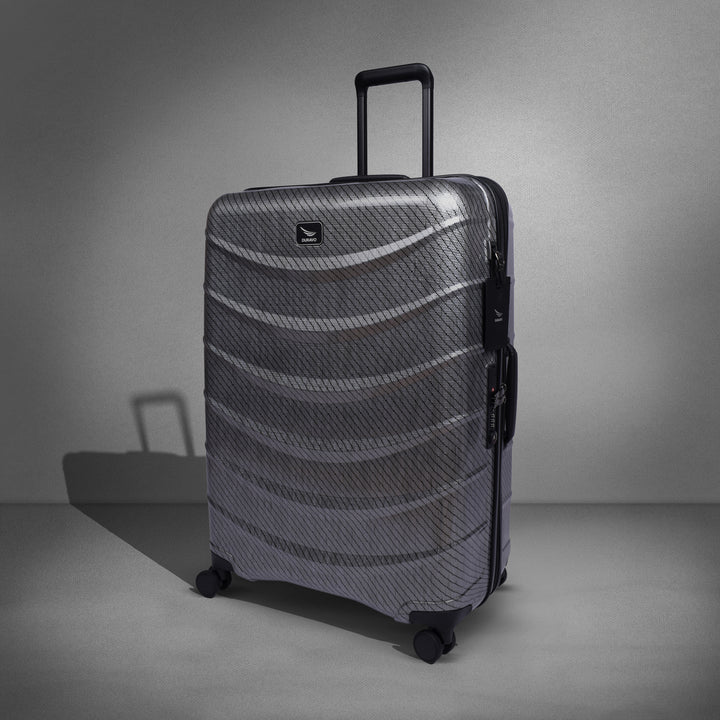 Adventurer Checked Luggage & Check-In Travel Set - Premium 2-Piece Luggage Bundle